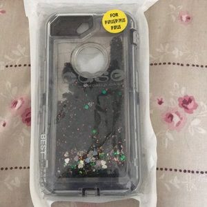 iPhone glitter case
